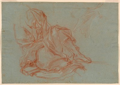 Studi per un Giovane, Drappeggio da Giuseppe Passeri