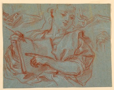 Studio per un evangelista da Giuseppe Passeri