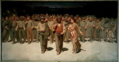 Il quarto stato da Giuseppe Pellizza da Volpedo