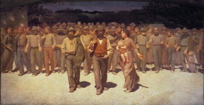 Il quarto stato da Giuseppe Pellizza da Volpedo