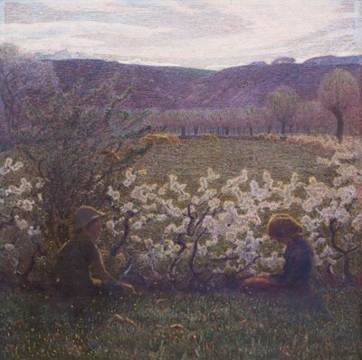 Prato fiorito da Giuseppe Pellizza da Volpedo