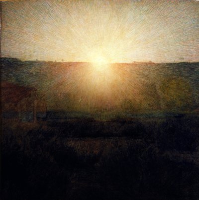 Il sole nascente da Giuseppe Pellizza da Volpedo