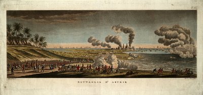 La Battaglia di Abukir del 25 luglio 1799 da Giuseppe Pera