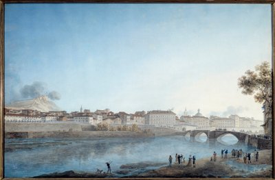 Entrata del generale Napoleone Bonaparte a Nizza, primo quartier generale dei francesi il 28 marzo 1796 da Giuseppe Pietro Bagetti