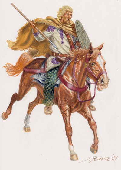 Bagaudi a cavallo da Giuseppe Rava