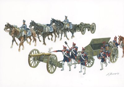 Primo Impero: il sistema di artiglieria Gribeauval di Jean Baptiste de Gribeauval (1715-1789) che riorganizzò l