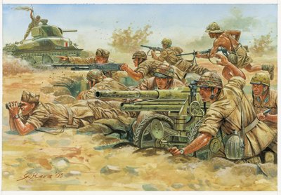 Seconda guerra mondiale: soldati della Divisione Folgore, un