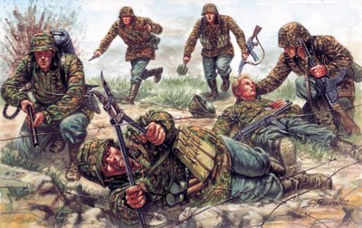 Seconda Guerra Mondiale: soldati delle Sturmtruppen, un