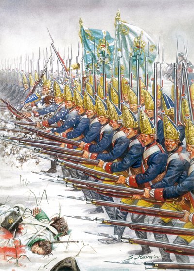 Guerra dei sette anni: Granatieri dell