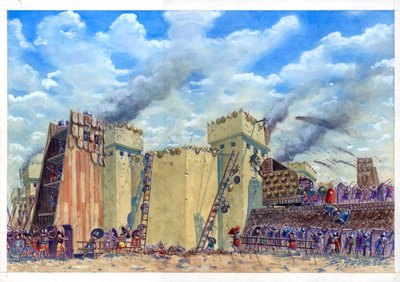 Assedio di Tel Lachish da Giuseppe Rava