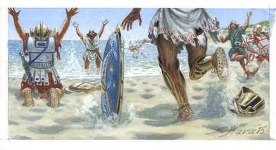 I 10.000 greci di Senofonte raggiungono il Mar Nero da Giuseppe Rava