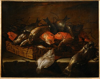 Natura morta con pesci ... da Giuseppe Recco