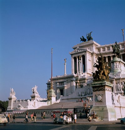 Il monumento a Vittorio Emanuele II a Roma da Giuseppe Sacconi
