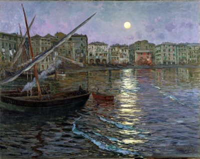 Poesia Lunare: Porto al chiaro di luna da Giuseppe Sacheri