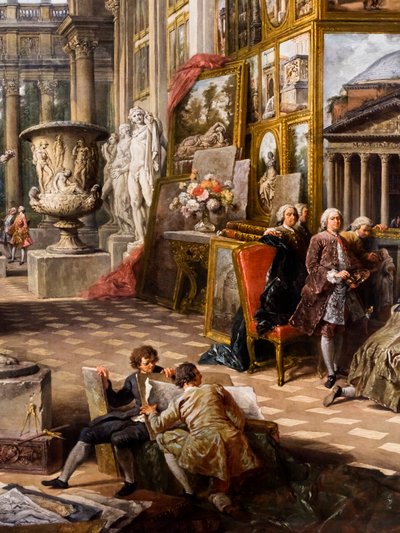 Roma Antica, circa 1754/57 (Oil on canvas) da Giuseppe & Salvi Nicola (1697-1751) Pannini