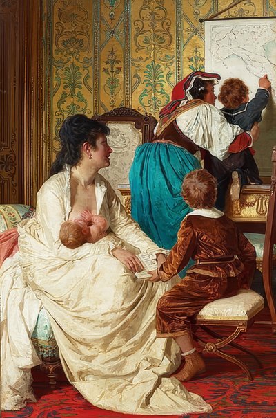 Le gioie di una buona madre da Giuseppe Sciuti