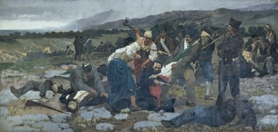 La Morte di Carlo Pisacane da Giuseppe Sciuti