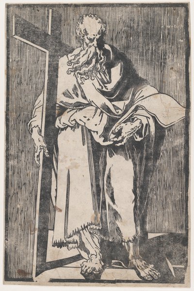 San Filippo in piedi con un libro e una croce da Giuseppe Scolari