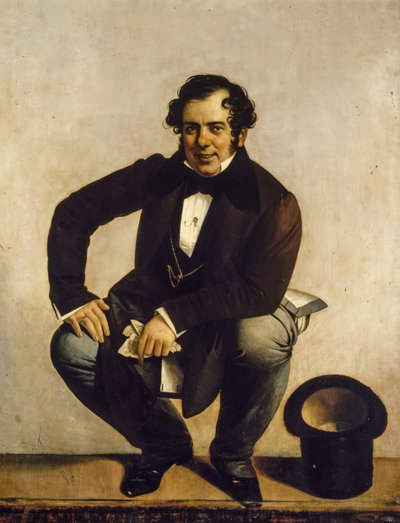 Autoritratto di Giuseppe Tominz (1790-1866) da Giuseppe Tominz