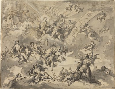 Apollo e le Muse da Giuseppe Valeriani