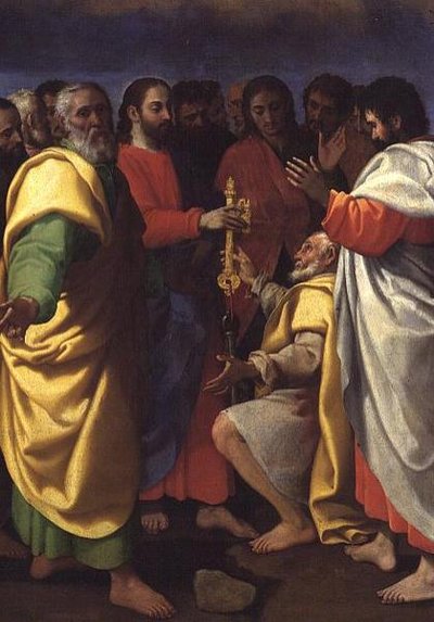 Il mandato di Cristo a San Pietro da Giuseppe Vermiglio