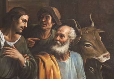 La Natività (dettaglio) da Giuseppe Vermiglio