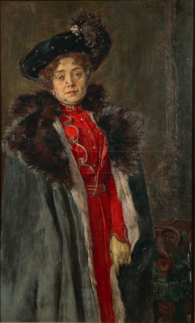 Ritratto della Moglie da Giuseppe Vizzotto Alberti