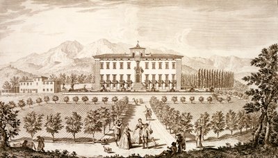 Vista della Villa del Barone, da 
