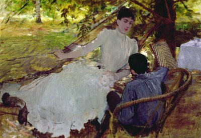 Nella Amaca II, 1884 da Giuseppe de Nittis