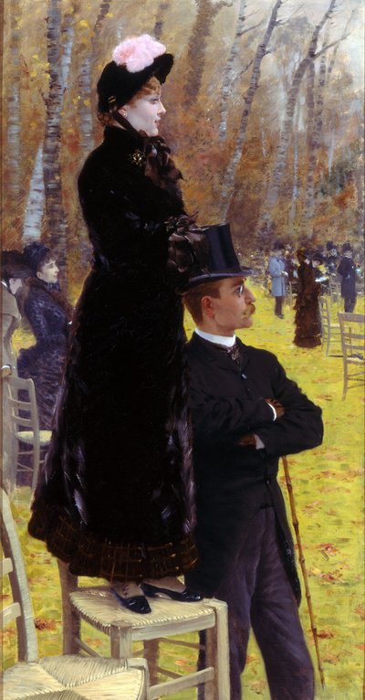 Le corse ad Auteuil da Giuseppe de Nittis