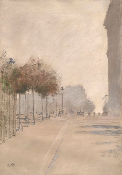 Veduta di Parigi da Giuseppe de Nittis