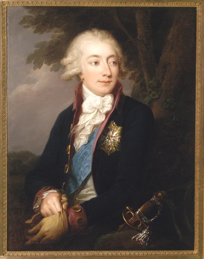 Conte Antoni Jozef Lanckoronski, c.1791 da Giuseppe or Josef Grassi