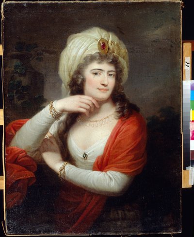 Ritratto di Aleksandra Branicka da Giuseppe or Josef Grassi