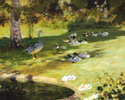 Colazione in giardino, dettaglio da Giuseppe or Joseph de Nittis