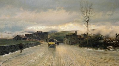 Attraversamento degli Appennini da Giuseppe or Joseph de Nittis
