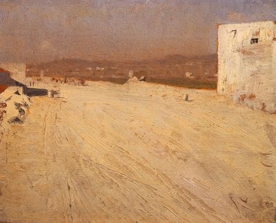 Paesaggio al sole da Giuseppe or Joseph de Nittis