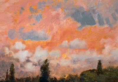 Sulle pendici del Vesuvio da Giuseppe or Joseph de Nittis