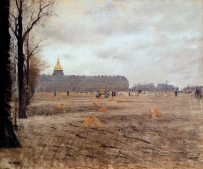 Place des Invalides da Giuseppe or Joseph de Nittis