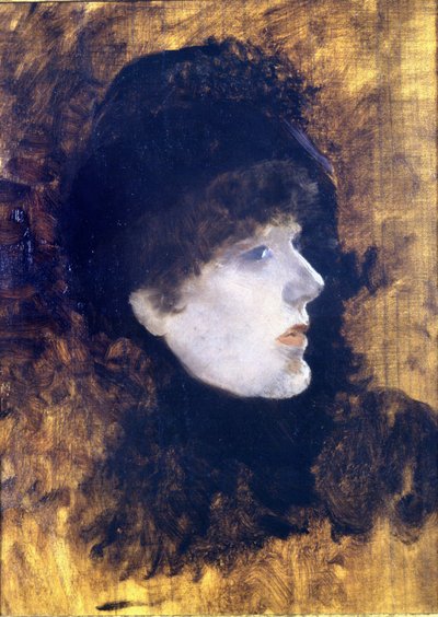 Ritratto di Henriette Rosine Bernard detta Sarah Bernhardt (1844-1923) da Giuseppe or Joseph de Nittis