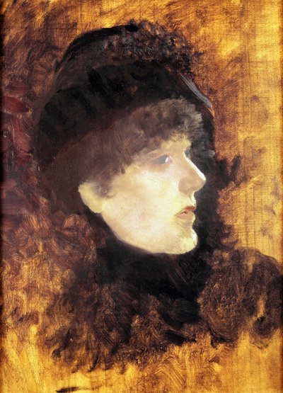 Ritratto di Sarah Bernhardt da Giuseppe or Joseph de Nittis