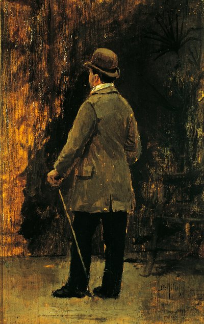 Ritratto del pittore Edoardo Dalbono da Giuseppe or Joseph de Nittis