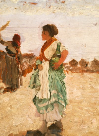 Attesa da Giuseppe or Joseph de Nittis