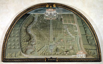 Villa di Pratolino di Giusto Utens da Giusto Utens