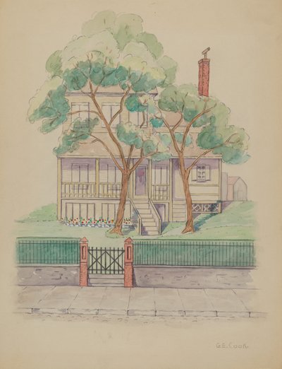 Casa Stewart, c. 1936 da Gladys Cook