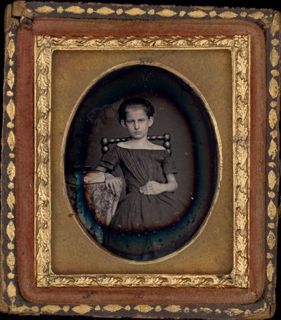 Ritratto di ragazza, c. 1850 (foto) da Glenalvin J. Goodridge