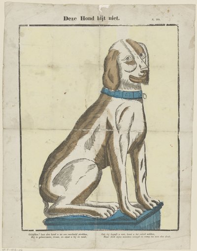 Questo cane non morde da Glenisson and Van Genechten