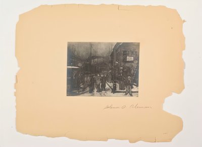 Scene della vita delle persone, Portfolio senza titolo, c. 1905-1906 da Glenn O Coleman