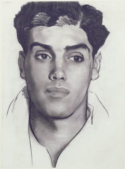 Testa di un giovane uomo da Glyn Warren Philpot