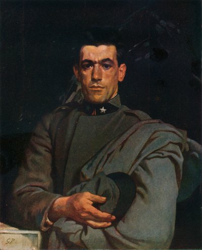 Soldato italiano, n. 2., c1918, 1924 da Glyn Warren Philpot