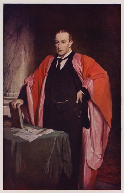 Stanley Baldwin, politico britannico e Primo Ministro da Glyn Warren Philpot
